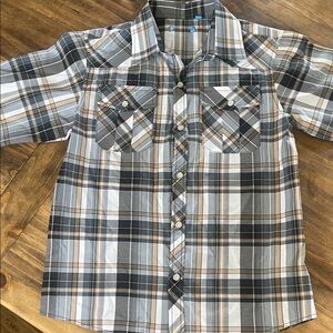 Wrangler Pearl Snap Shirt Youth/Kids -
